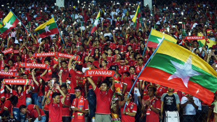 Myanmar football fans